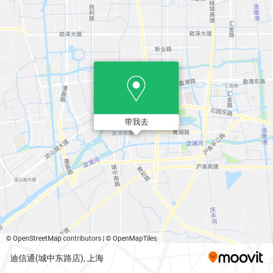 迪信通(城中东路店)地图