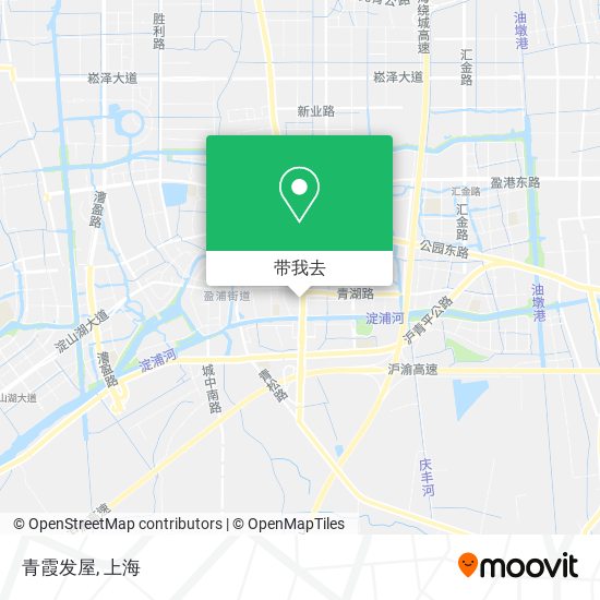 青霞发屋地图