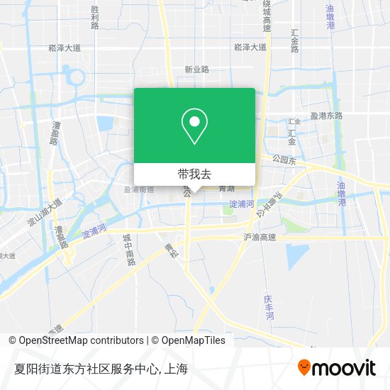 夏阳街道东方社区服务中心地图
