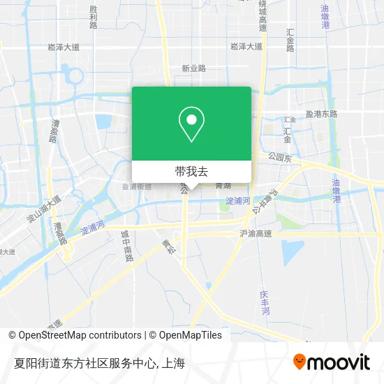夏阳街道东方社区服务中心地图
