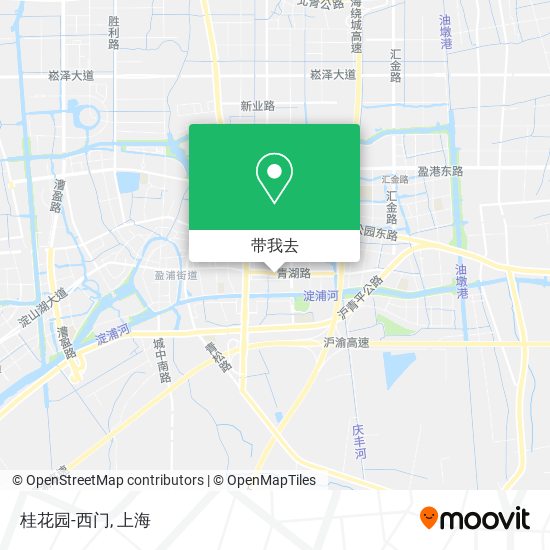 桂花园-西门地图