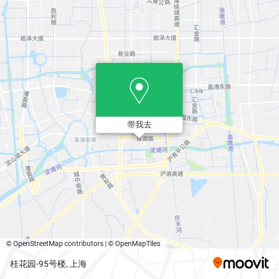 桂花园-95号楼地图