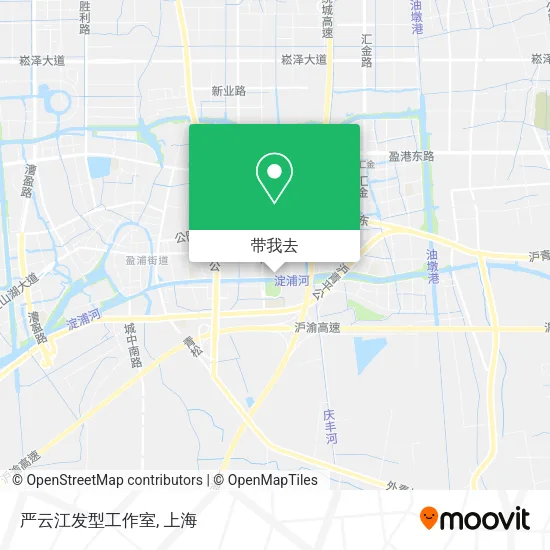 严云江发型工作室地图