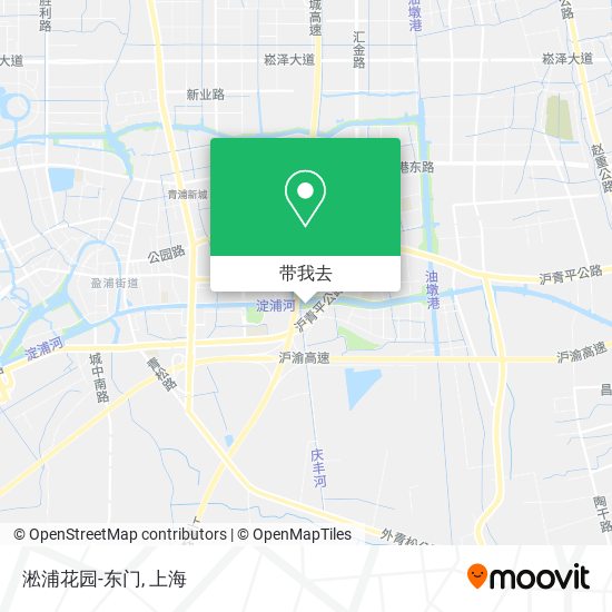淞浦花园-东门地图