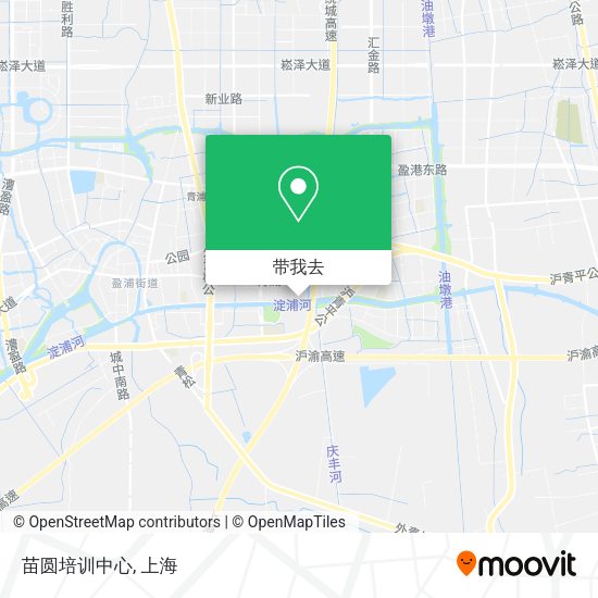 苗圆培训中心地图