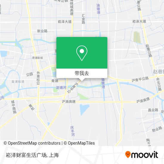 崧泽财富生活广场地图
