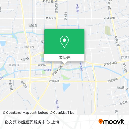 崧文苑-物业便民服务中心地图
