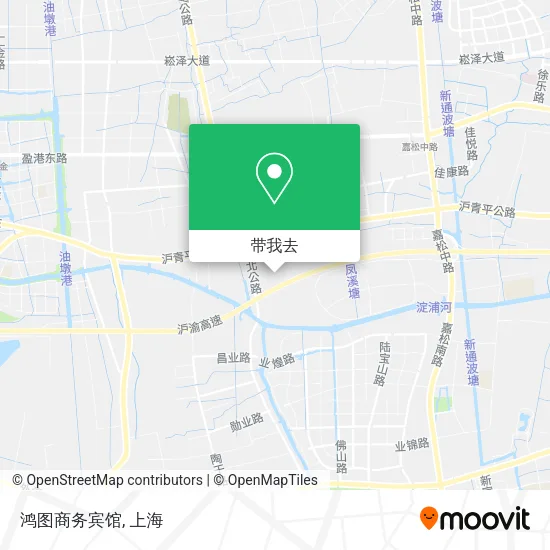 鸿图商务宾馆地图