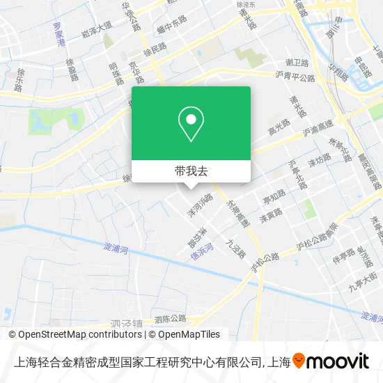 上海轻合金精密成型国家工程研究中心有限公司地图