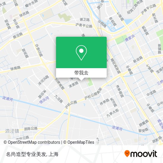 名尚造型专业美发地图