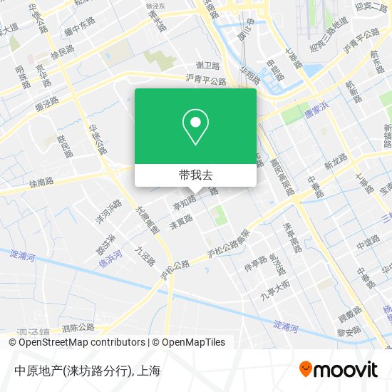 中原地产(涞坊路分行)地图