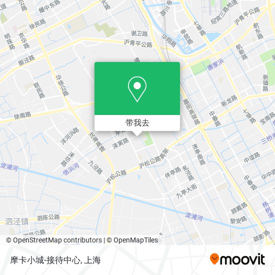 摩卡小城-接待中心地图