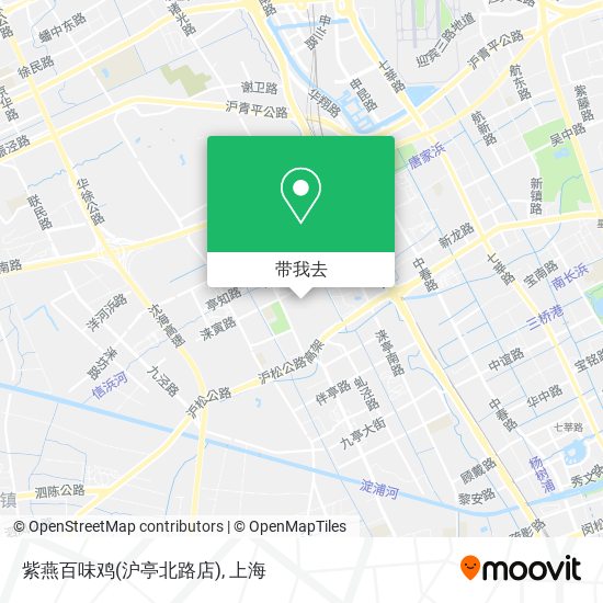 紫燕百味鸡(沪亭北路店)地图