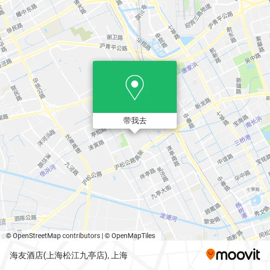 海友酒店(上海松江九亭店)地图
