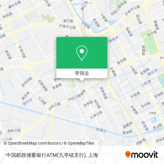 中国邮政储蓄银行ATM(九亭镇支行)地图