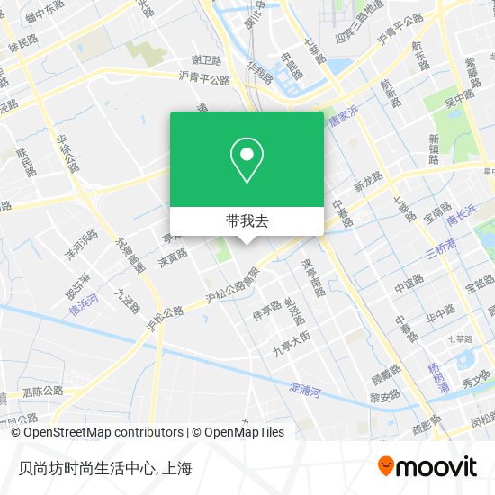 贝尚坊时尚生活中心地图