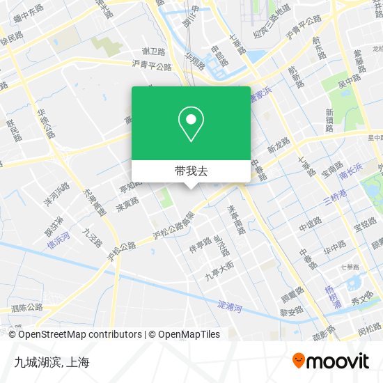 九城湖滨地图