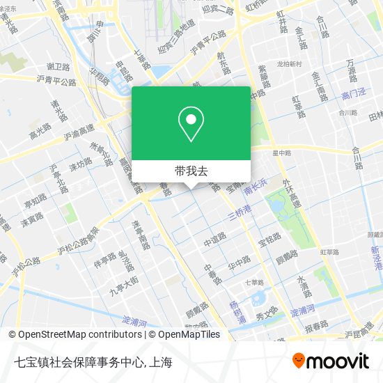 七宝镇社会保障事务中心地图