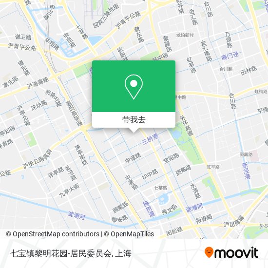 七宝镇黎明花园-居民委员会地图