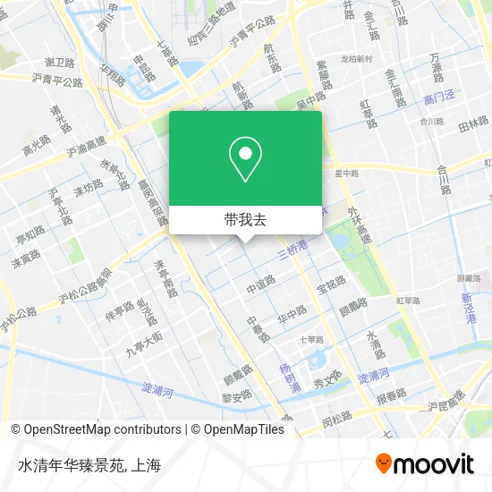 水清年华臻景苑地图