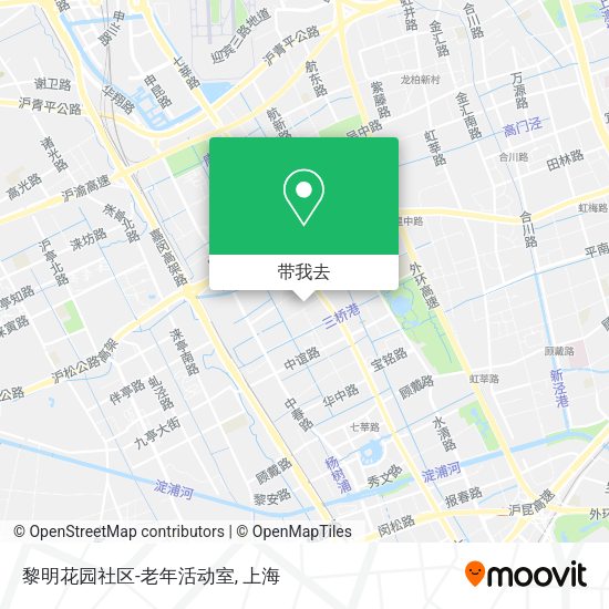 黎明花园社区-老年活动室地图