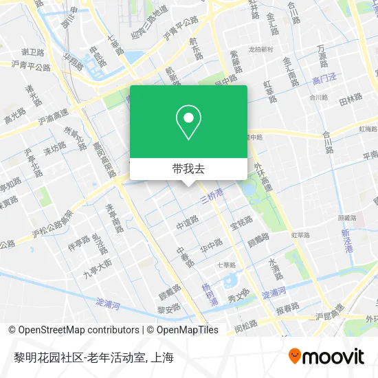 黎明花园社区-老年活动室地图