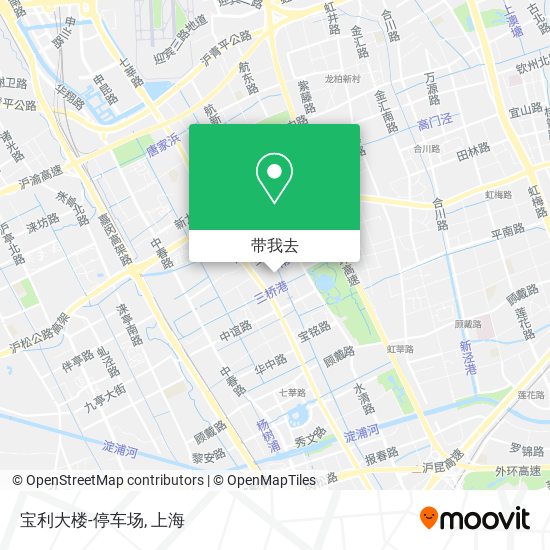 宝利大楼-停车场地图