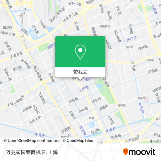 万兆家园莱茵枫景地图