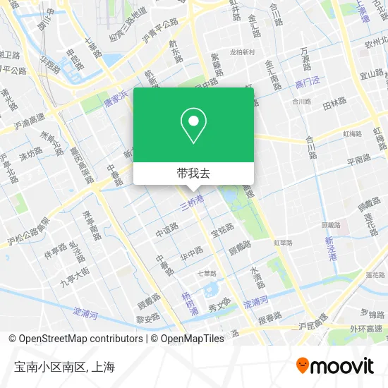 宝南小区南区地图