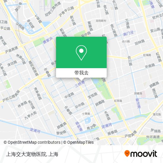 上海交大宠物医院地图