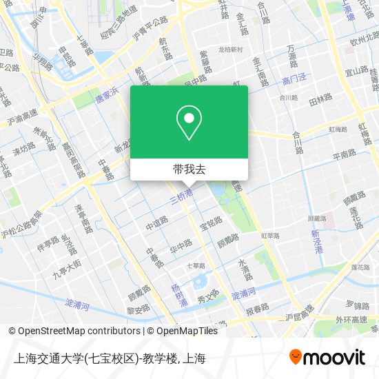 上海交通大学(七宝校区)-教学楼地图
