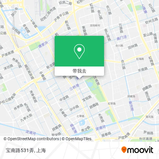宝南路531弄地图