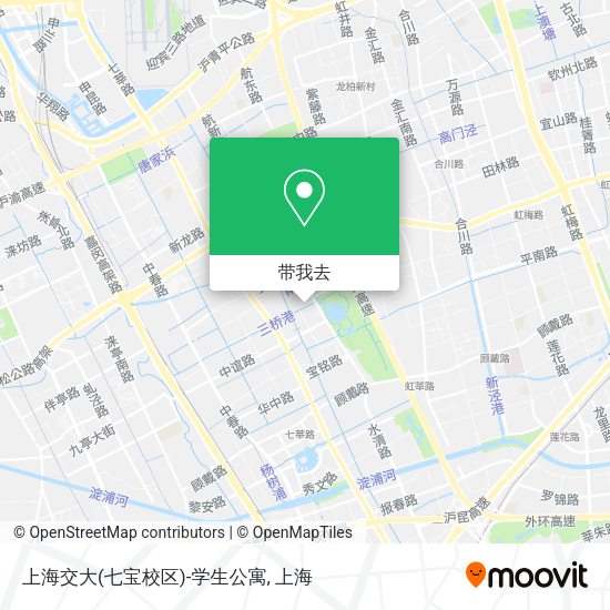 上海交大(七宝校区)-学生公寓地图