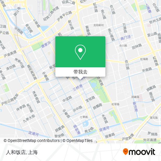 人和饭店地图