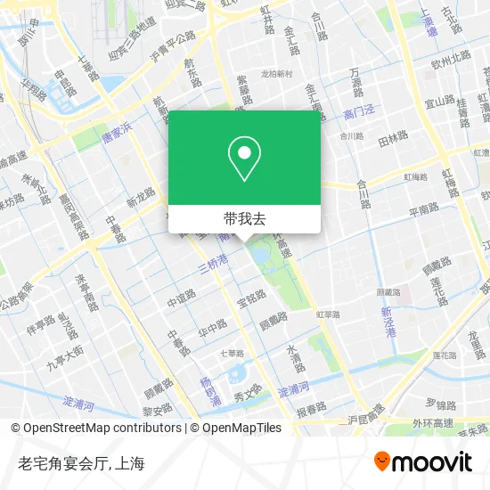 老宅角宴会厅地图