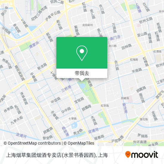 上海烟草集团烟酒专卖店(水景书香园西)地图