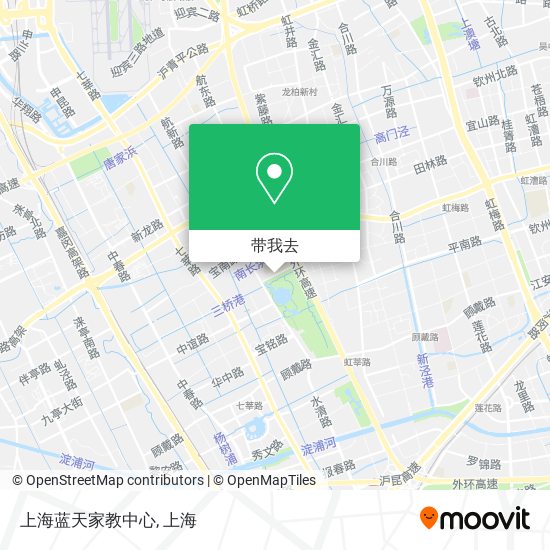 上海蓝天家教中心地图
