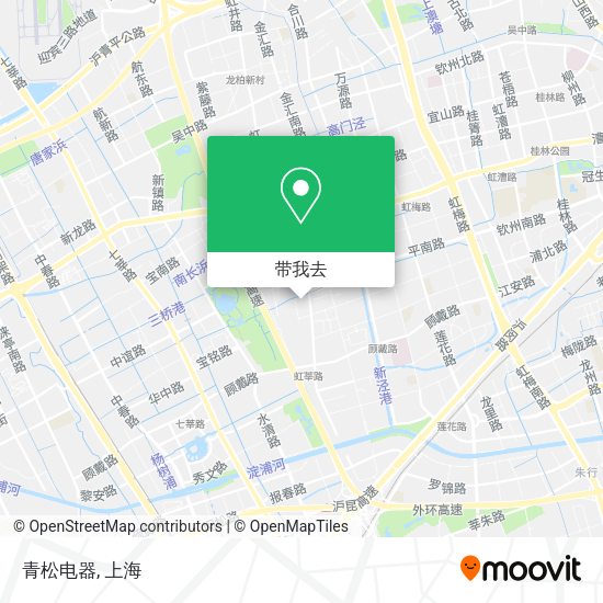 青松电器地图