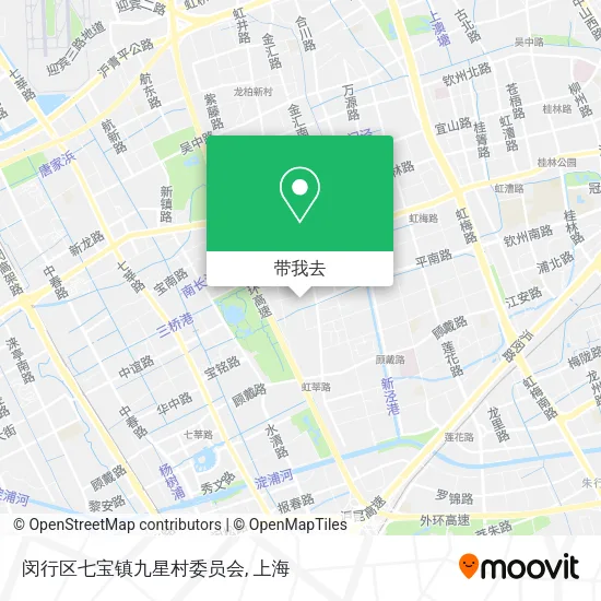 闵行区七宝镇九星村委员会地图