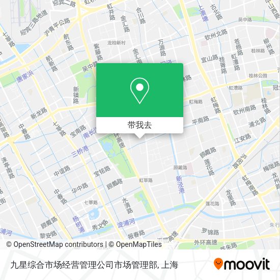九星综合市场经营管理公司市场管理部地图
