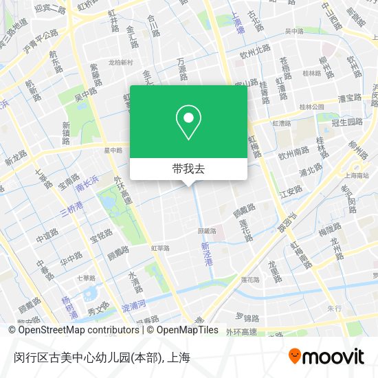 闵行区古美中心幼儿园(本部)地图