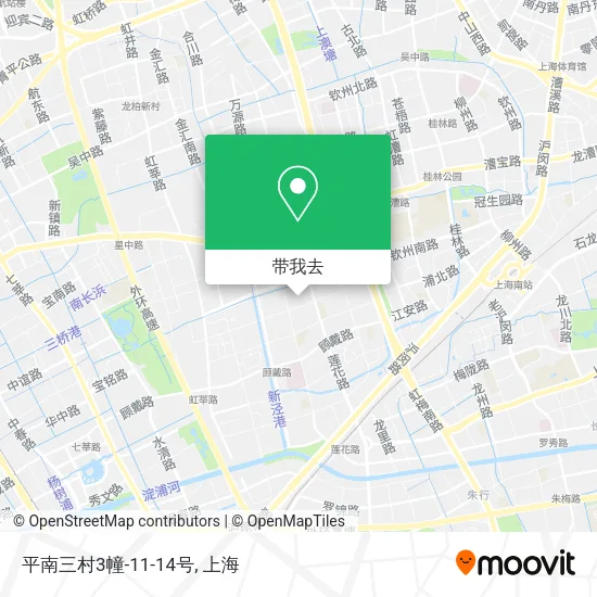 平南三村3幢-11-14号地图