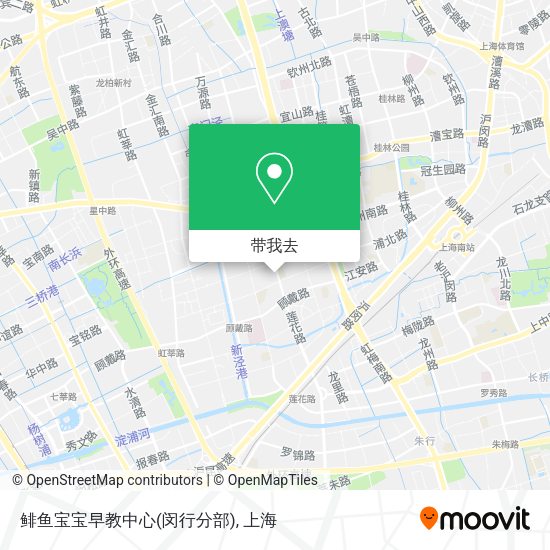 鲱鱼宝宝早教中心(闵行分部)地图