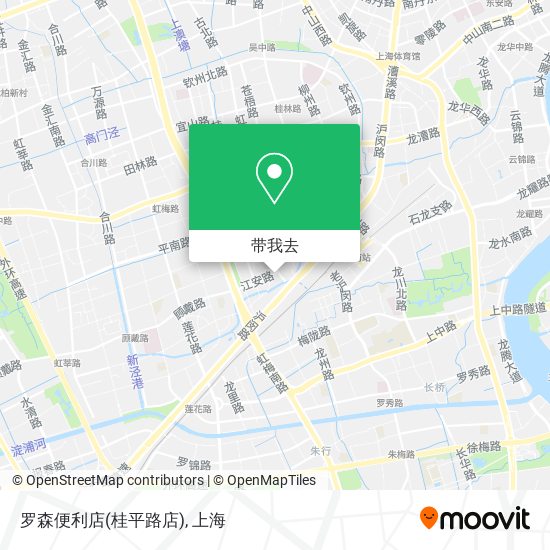 罗森便利店(桂平路店)地图