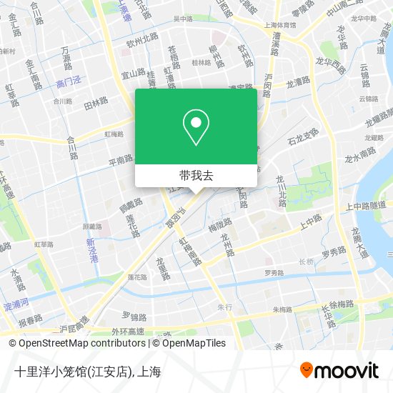 十里洋小笼馆(江安店)地图