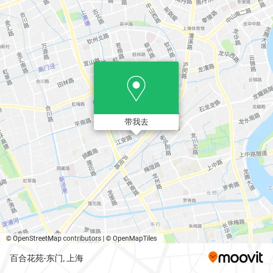 百合花苑-东门地图