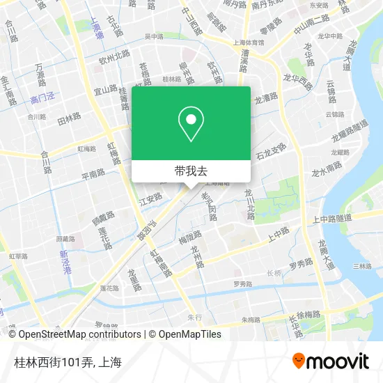 桂林西街101弄地图