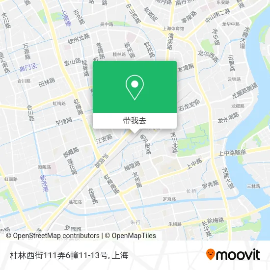 桂林西街111弄6幢11-13号地图