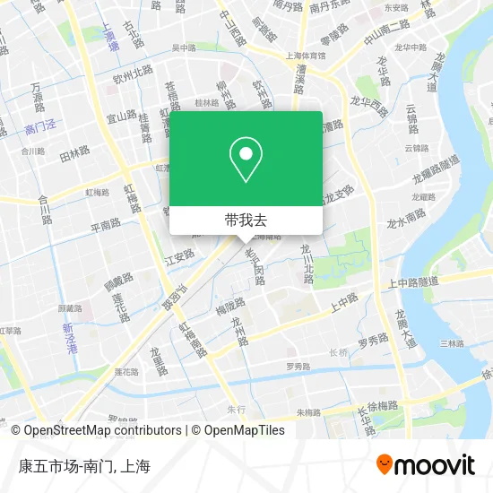 康五市场-南门地图