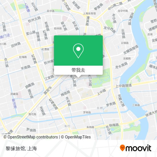 黎缘旅馆地图